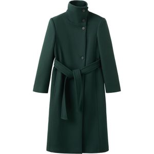 MANGO Wintermantel 'SIRENITA'  donkergroen