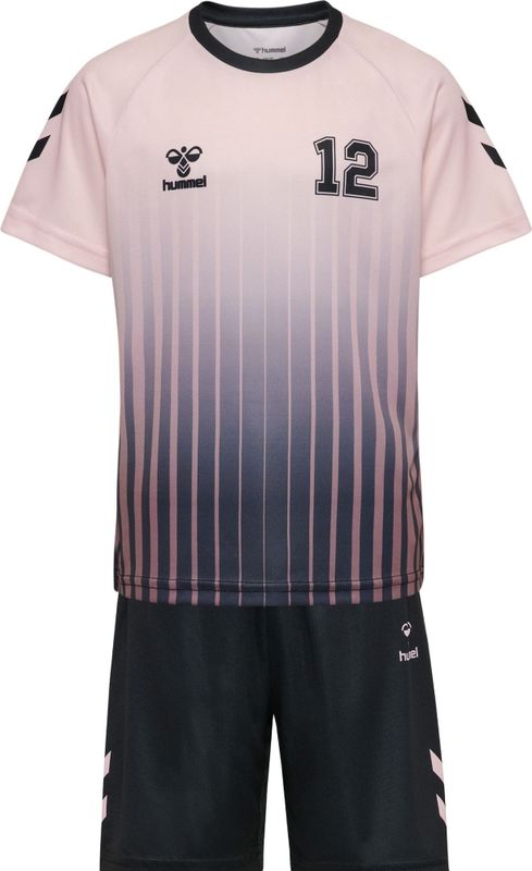 Hummel Set  oudroze / zwart