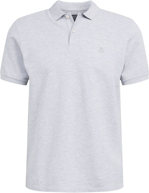 Marc O'Polo regular fit polo - heren poloshirt - grijs melange