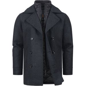 INDICODE JEANS Tussenjas 'Lunil'  donkergrijs