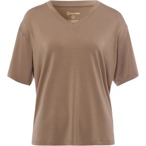 Les Lunes Shirt 'PAARKER'  lichtbruin