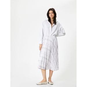 Koton Rok  lichtgrijs / wit