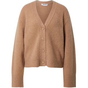 EDITED Gebreid vest 'Onorina'  bruin