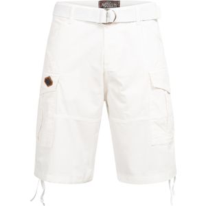 Alessandro Salvarini Cargobroek  oker / zwart / wit