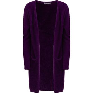 Influencer Gebreid vest  lila