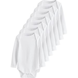 Next - Rompertje - Wit - 7 Pack - Jersey