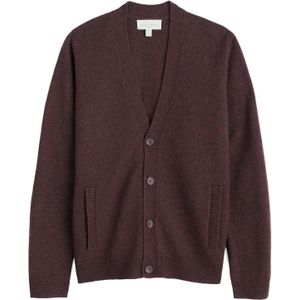 Seasalt Cornwall Gebreid vest 'Cleer'  donkerbruin