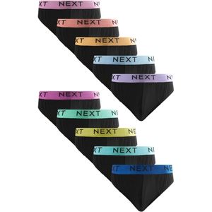 Next Slip  blauw / pastelgroen / lila / zwart