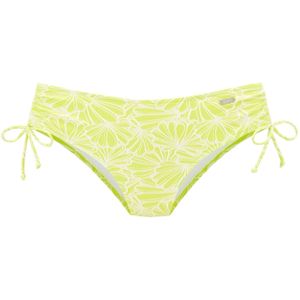 Look - Structuurpatroon - Bikinibroekje - Lime - Recycling-polyester