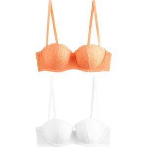 Next BH  lichtoranje / wit