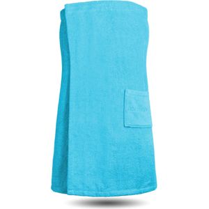 normani Badjas kort  turquoise