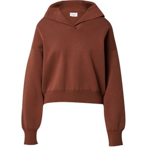 ABOUT YOU x Toni Garrn Trui 'Carmen'  roestbruin