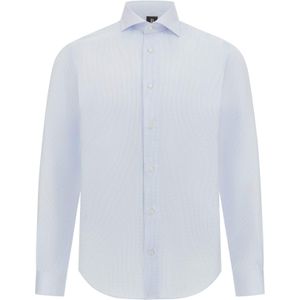 Boggi Milano Overhemd  blauw / lichtblauw