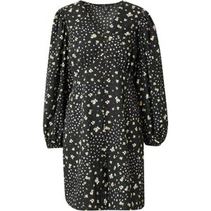 VERO MODA Blousejurk 'VMALEA'  safraan / groen / zwart / wit