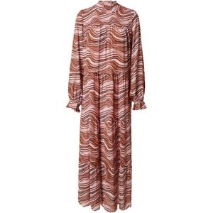 MSCH COPENHAGEN Jurk 'Panthea'  lichtoranje / donkeroranje / rosa