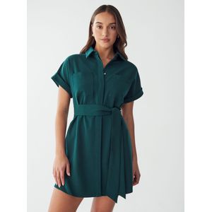 Willa Blousejurk 'WILHELMINA'  petrol