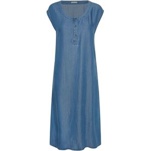 Kaffe Zomerjurk 'Pelina'  blauw denim