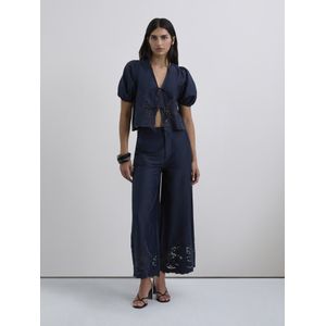 Scalpers Broek ' '  blauw / navy