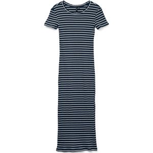 VERO MODA Jurk 'VMSEA'  navy / wit