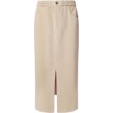 Pepe Jeans - PL9011884 - Rok - Beige - Casual - Katoen