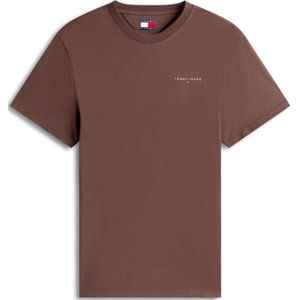 Tommy Jeans Shirt  donkerbruin