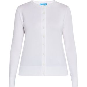 SANIKA Gebreid vest  wit