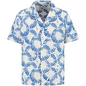 Shiwi Overhemd 'Vic'  blauw / wit