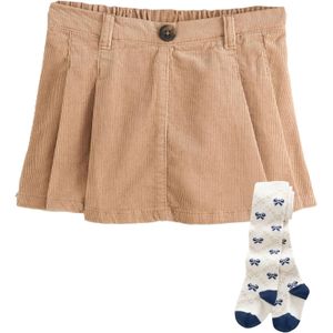 Next Rok  navy / lichtbruin / wit