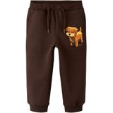 NAME IT Broek  bruin / geel