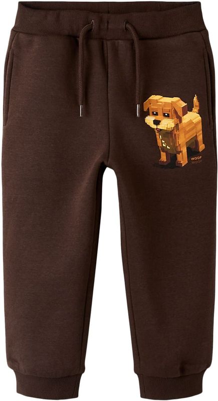 NAME IT Broek  bruin / geel