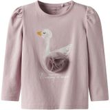 NAME IT Shirt 'NMFSWANA'  curry / sering / wit