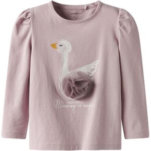 NAME IT Shirt 'NMFSWANA'  curry / sering / wit