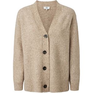 Noa Noa Gebreid vest ' AlayaNN '  beige