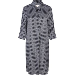 Dea Kudibal Jurk 'Kamilles'  lichtblauw / zwart