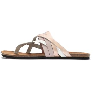 LASCANA Teenslipper  rose-goud / rosé / wit