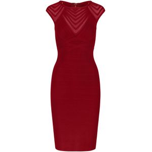 Kraimod Jurk  robijnrood