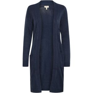 Oxmo Gebreid vest 'CABBA'  donkerblauw