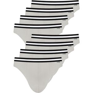 Nur Die Slip  lichtgrijs / zwart / wit