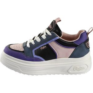 BUFFALO Sneakers laag 'Vectra'  navy / lila / poederroze / zwart