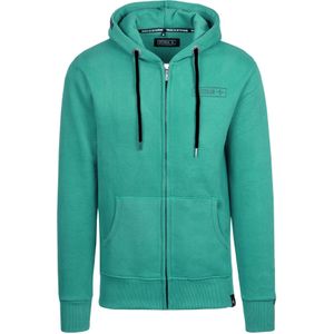 SPITZBUB Sweatshirt ' Nils '  grijs / groen / zwart