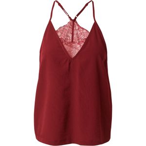 ABOUT YOU Top 'Daline'  donkerrood