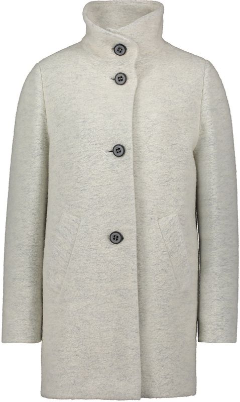Amber & June - Tussenmantel - Lichtgrijs - Klassieke Mantel