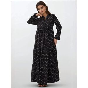 Hiccup Blousejurk  zwart / wit