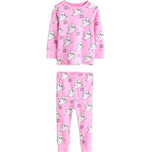 Next - Nachtkledij - Pink - Halloween - 2-delig - Lang/maxi
