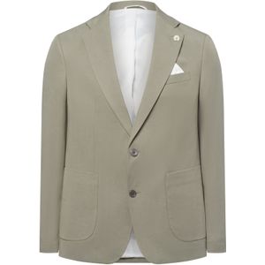 Finshley & Harding London Business-colbert 'Brick'  olijfgroen