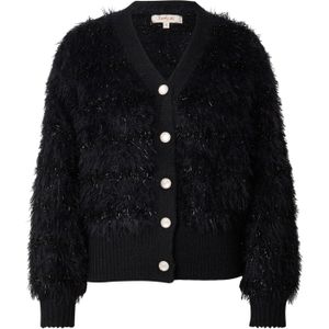 Derhy Gebreid vest 'BALLERINE'  zwart