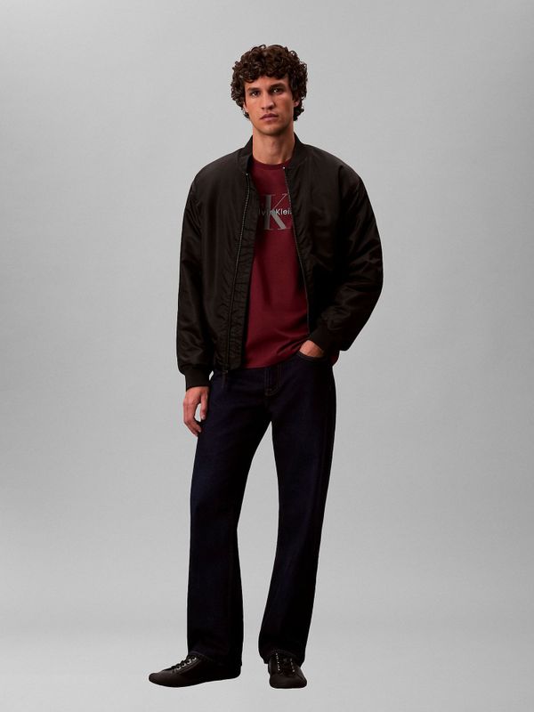 Calvin Klein Jeans Shirt  grijs / bourgogne / wit