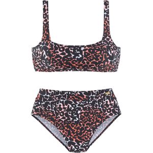 BUFFALO Bikini  mintgroen / perzik / zalm roze / zwart