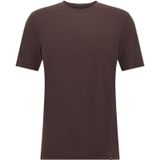 Boggi Milano - B Tencel Wolmix T-shirt - Bruin - Heren