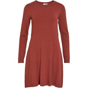 VILA Gebreide jurk 'HELLIE '  roestbruin